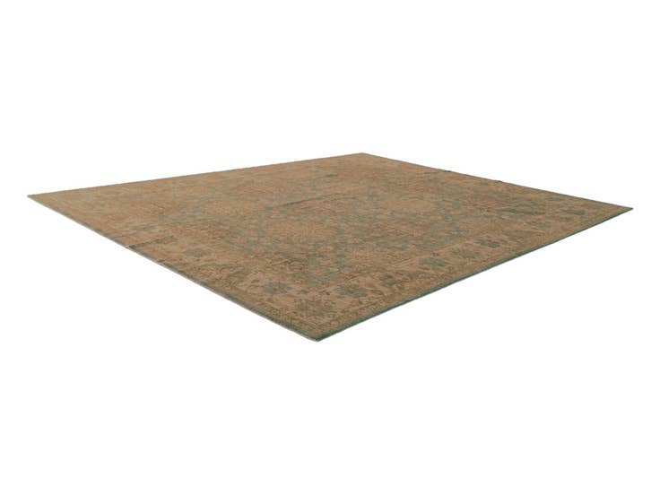 Detail image of 8' 11 x 10' 11 Hand Knotted Ziegler Rug