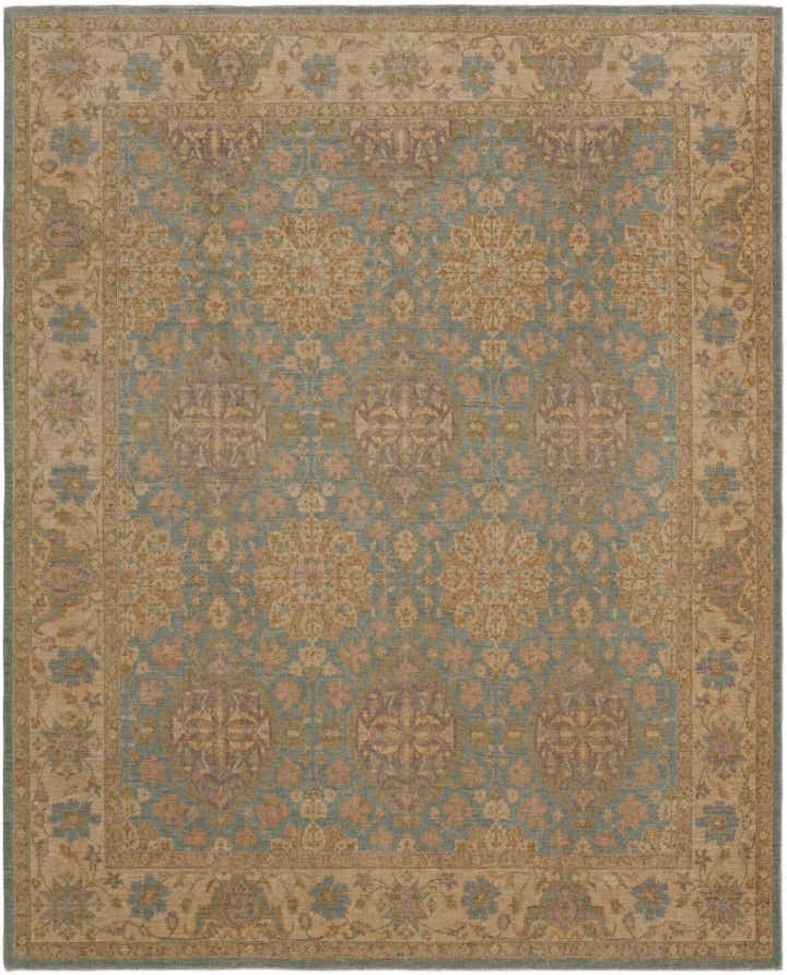8' 11 x 10' 11 Hand Knotted Ziegler Rug