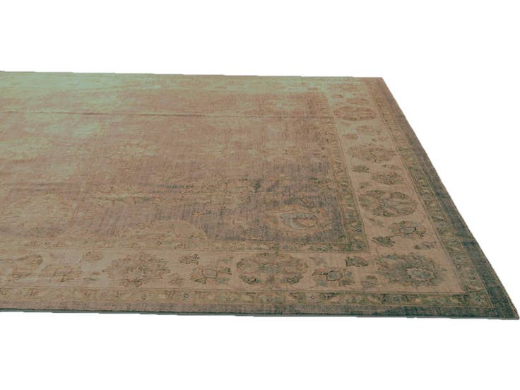 Detail image of 8' x 10' 5 Hand Knotted Ziegler Rug