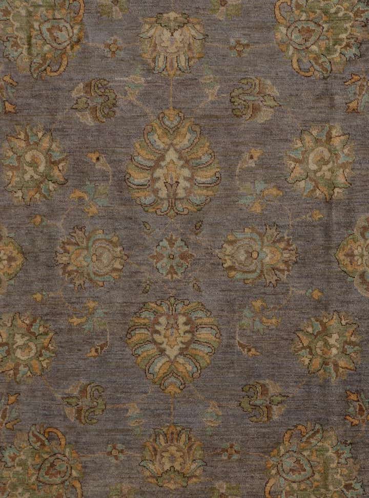 8' x 10' 5 Hand Knotted Ziegler Rug