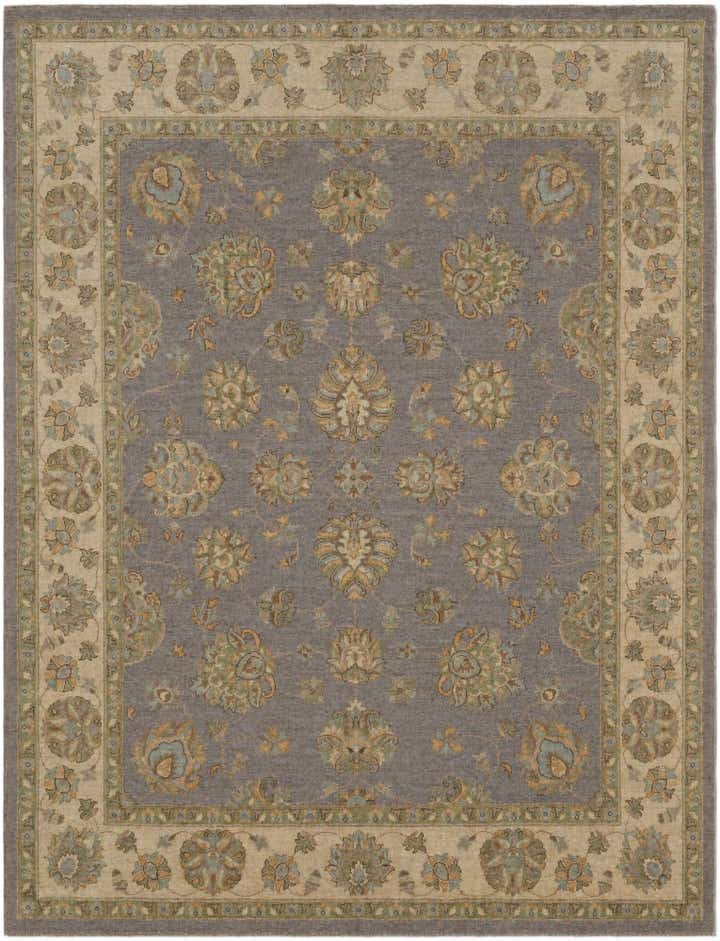 8' x 10' 5 Hand Knotted Ziegler Rug
