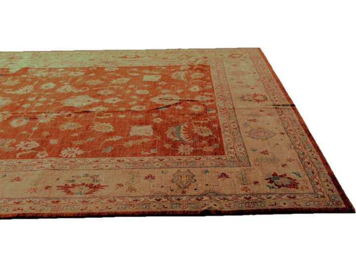 9' 1 x 12' Hand Knotted Ziegler Rug