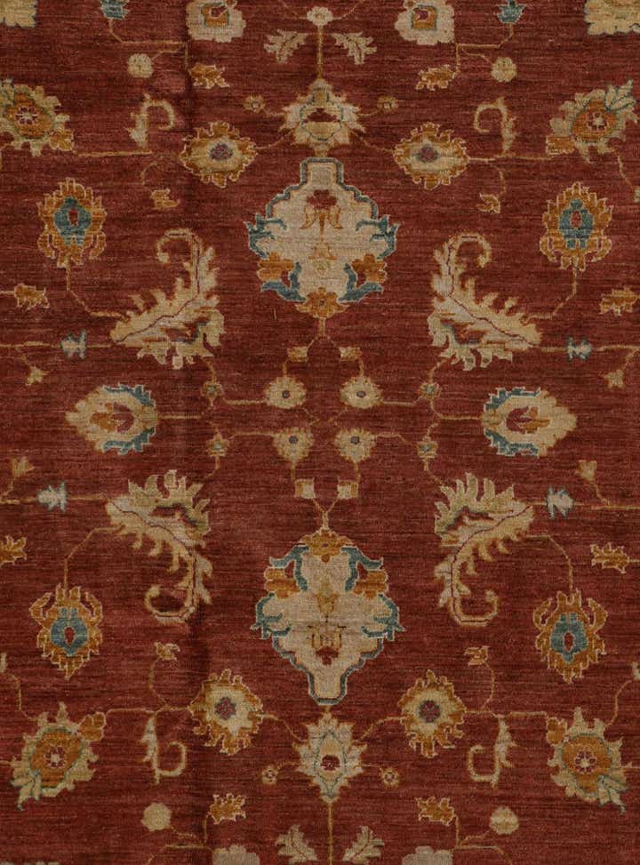 9' 1 x 12' Hand Knotted Ziegler Rug