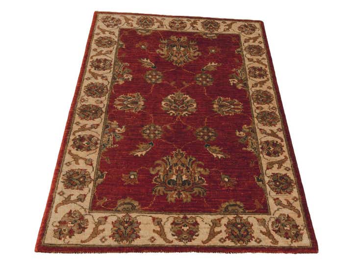 2' 8 x 4' 1 Hand Knotted Ziegler Rug