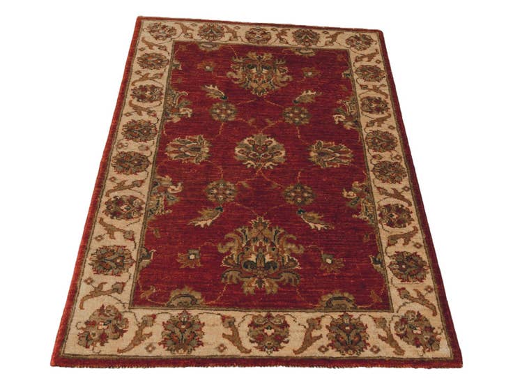 Detail image of 2' 8 x 4' 1 Hand Knotted Ziegler Rug
