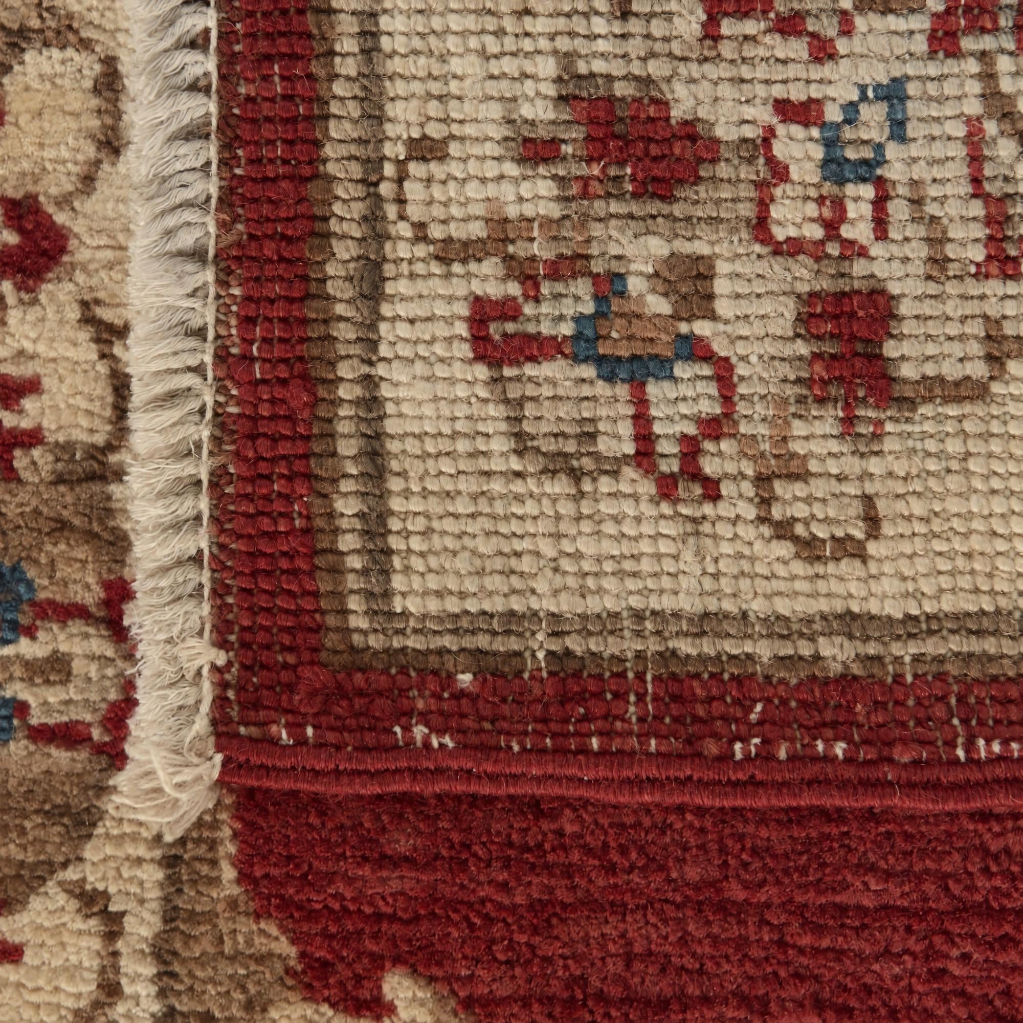 80cm x 125cm Hand Knotted Ziegler Rug