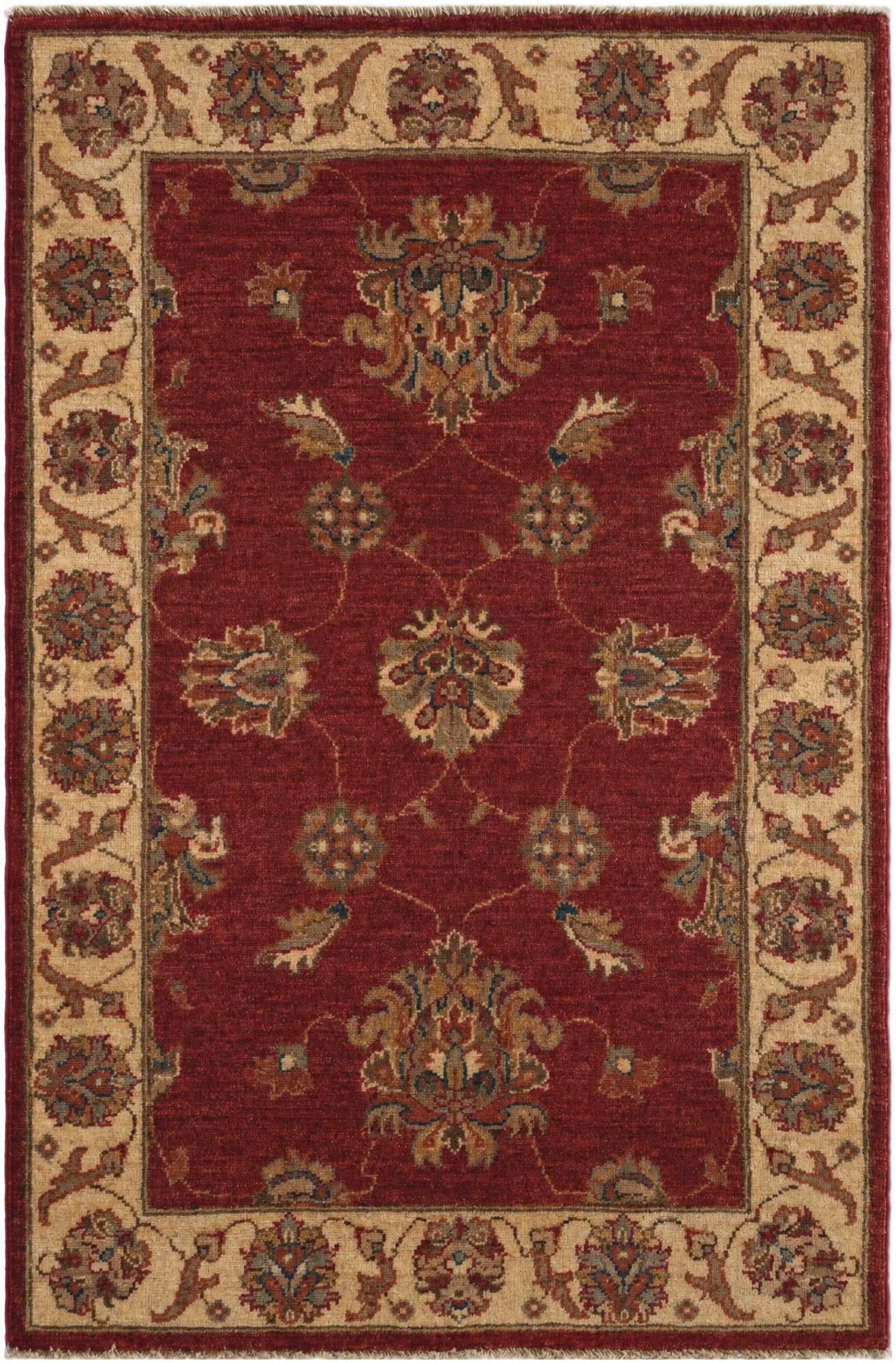 2' 8 x 4' 1 Hand Knotted Ziegler Rug