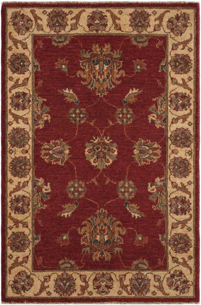 2' 8 x 4' 1 Hand Knotted Ziegler Rug