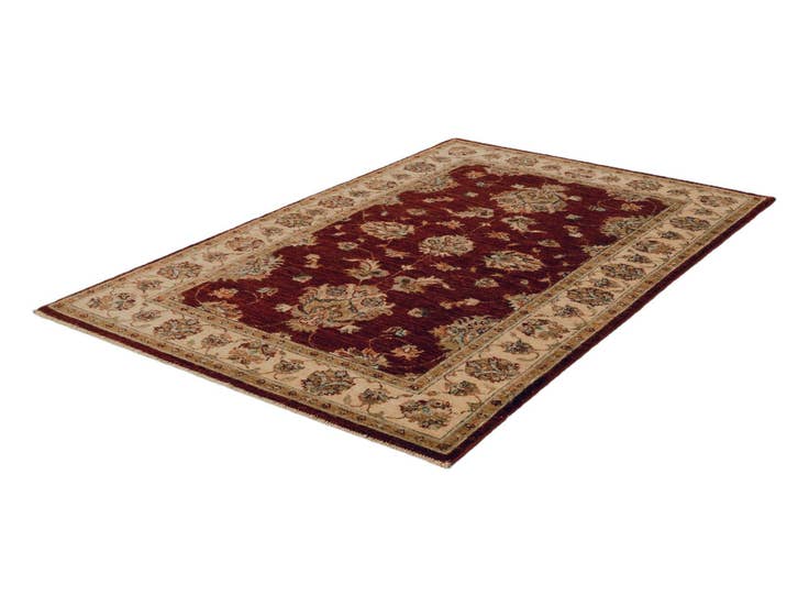 Detail image of 3' 4 x 5' 1 Hand Knotted Ziegler Rug