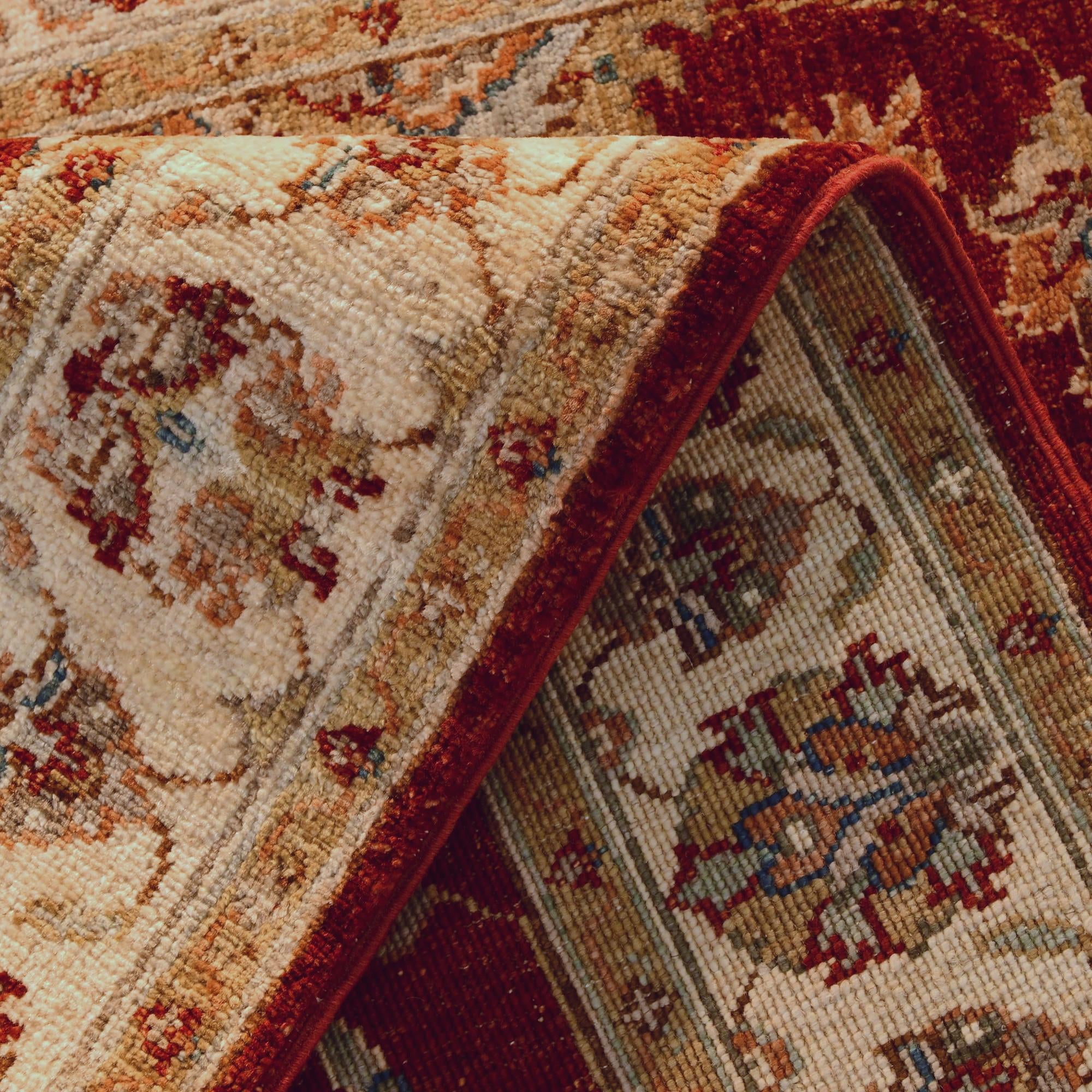 3' 4 x 5' 1 Hand Knotted Ziegler Rug