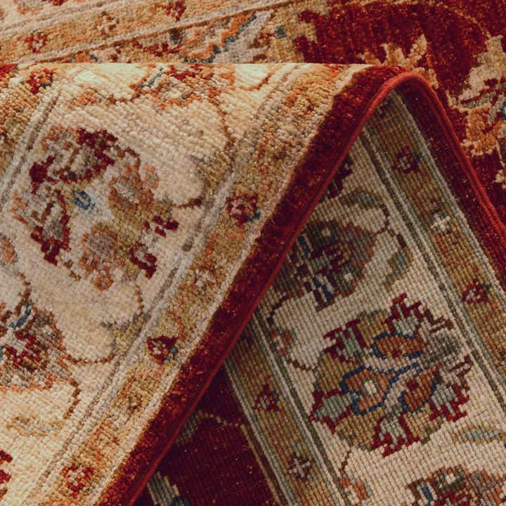 3' 4 x 5' 1 Hand Knotted Ziegler Rug