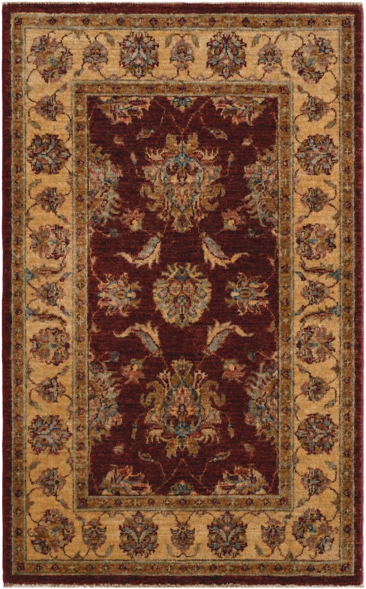 2' 7 x 4' 2 Hand Knotted Ziegler Rug
