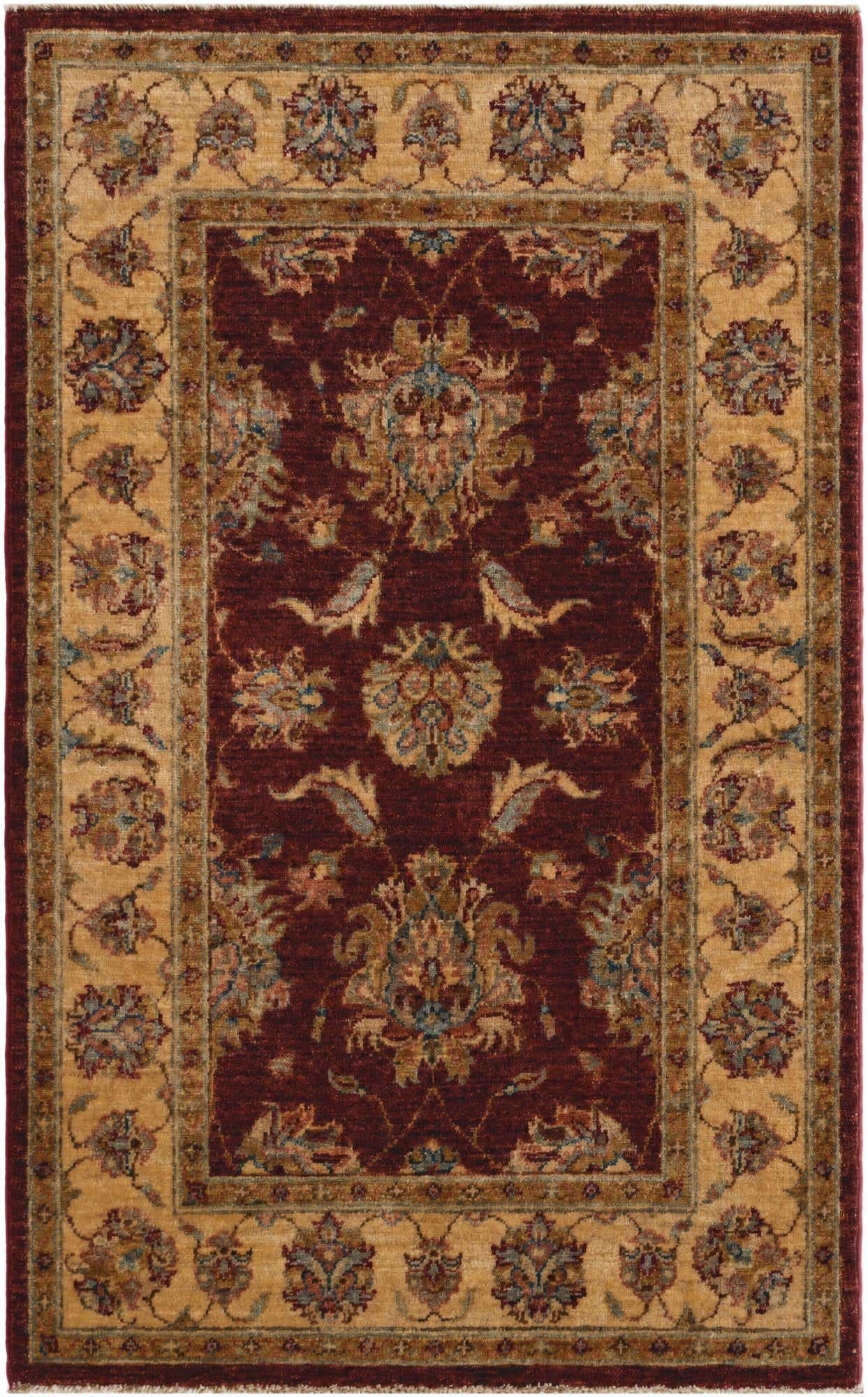 2' 7 x 4' 2 Hand Knotted Ziegler Rug