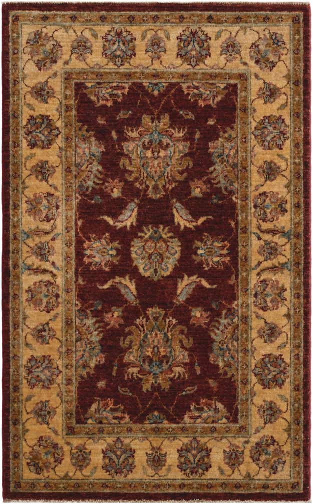 2' 7 x 4' 2 Hand Knotted Ziegler Rug