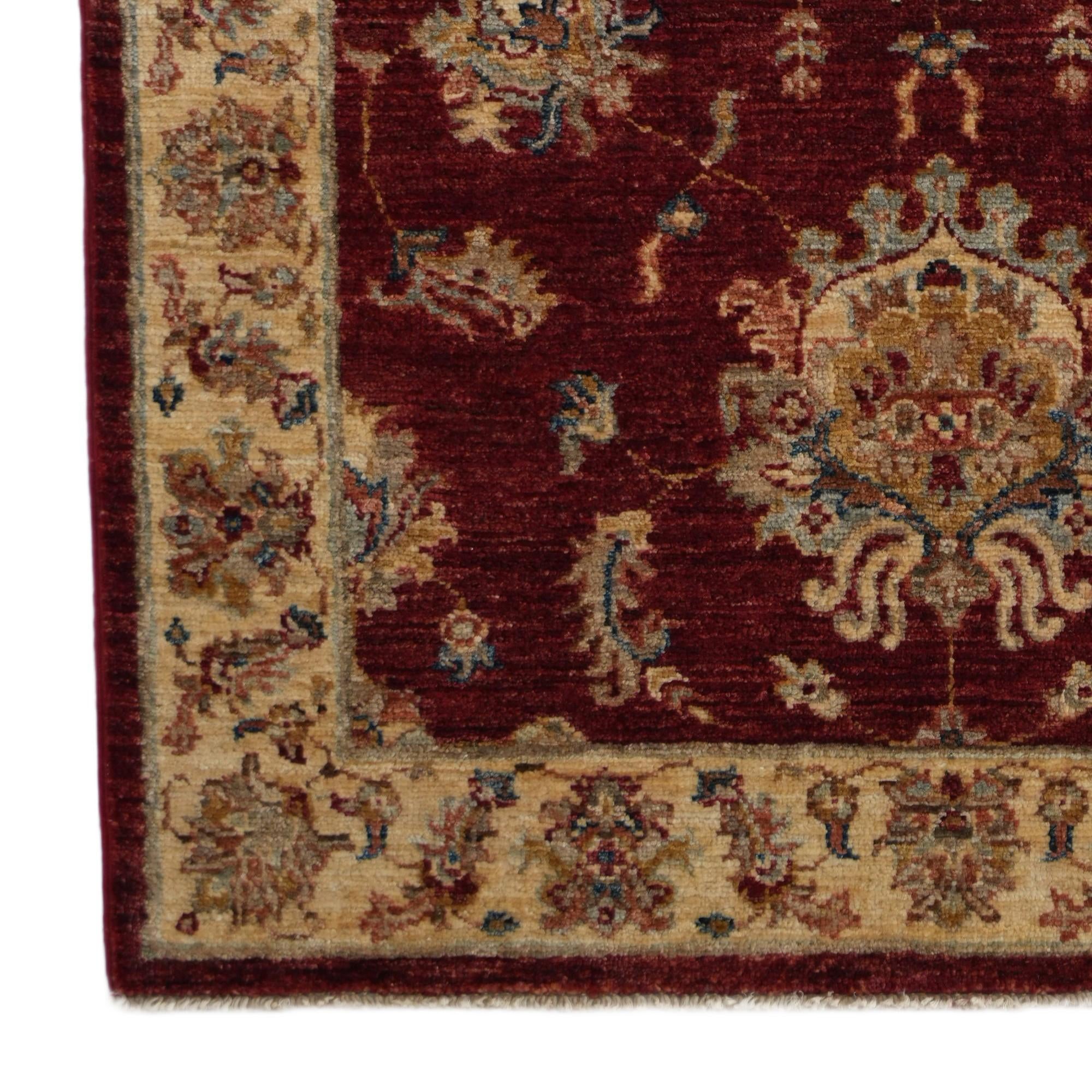 90cm x 150cm Hand Knotted Ziegler Rug