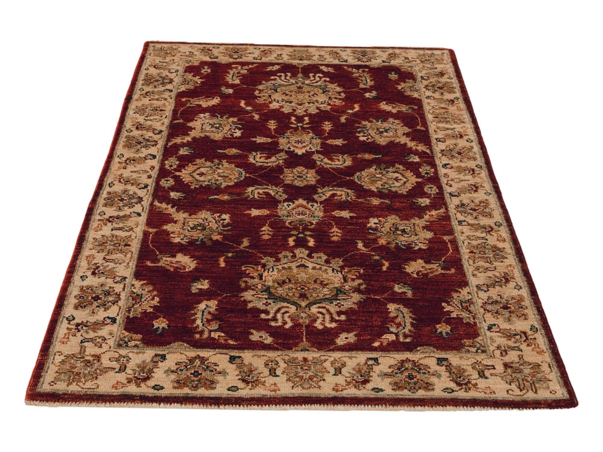 90cm x 140cm Hand Knotted Ziegler Rug