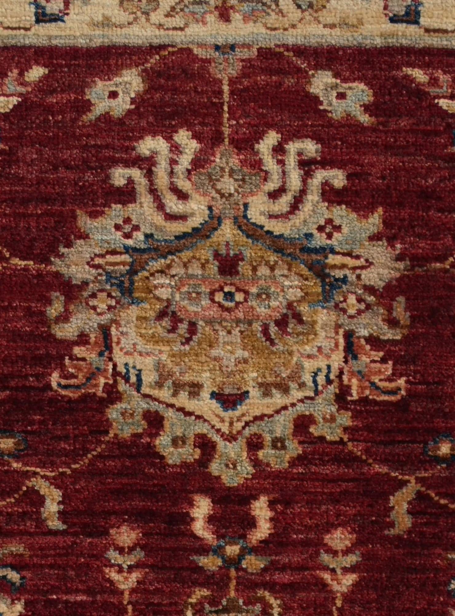 3' x 4' 7 Hand Knotted Ziegler Rug