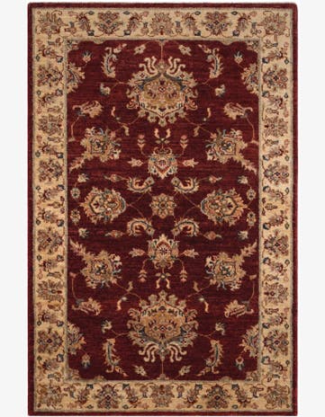 3' x 4' 7 Hand Knotted Ziegler Rug