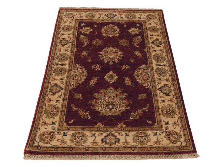 Detail image of 2' 8 x 4' 2 Hand Knotted Ziegler Rug
