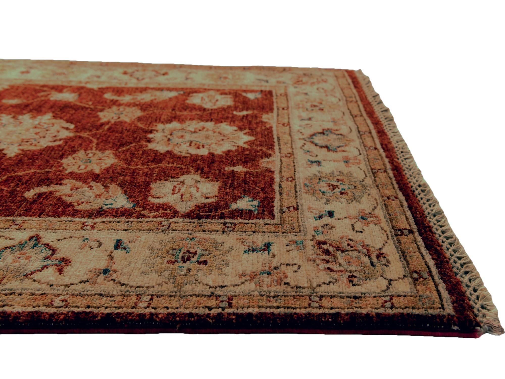 80cm x 125cm Hand Knotted Ziegler Rug