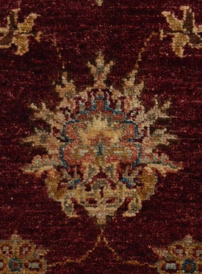 Detail image of 2' 8 x 4' 2 Hand Knotted Ziegler Rug