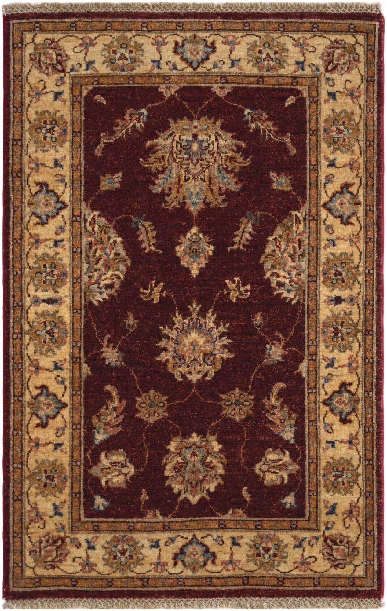 2' 8 x 4' 2 Hand Knotted Ziegler Rug