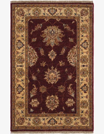 2' 8 x 4' 2 Hand Knotted Ziegler Rug