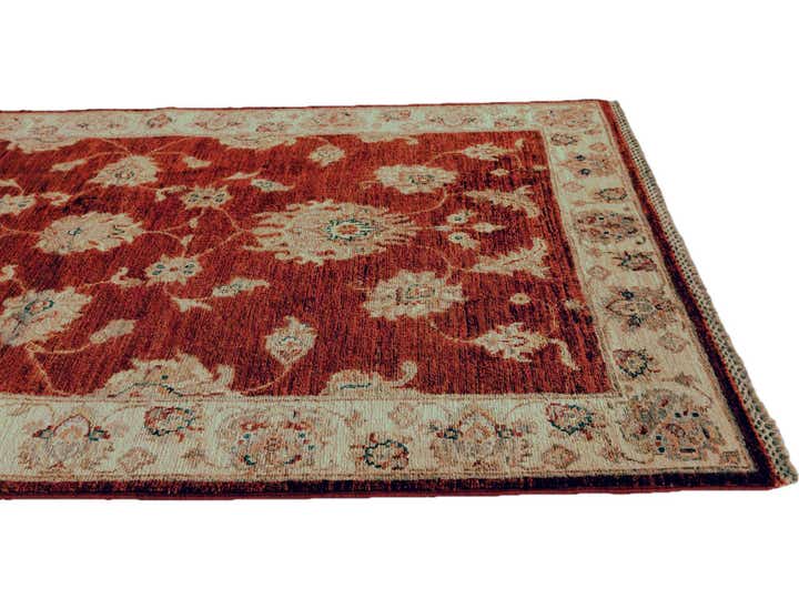 3' 3 x 4' 11 Hand Knotted Ziegler Rug
