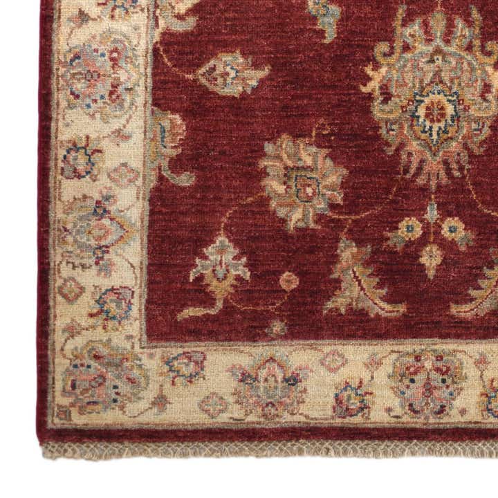 3' 3 x 4' 11 Hand Knotted Ziegler Rug