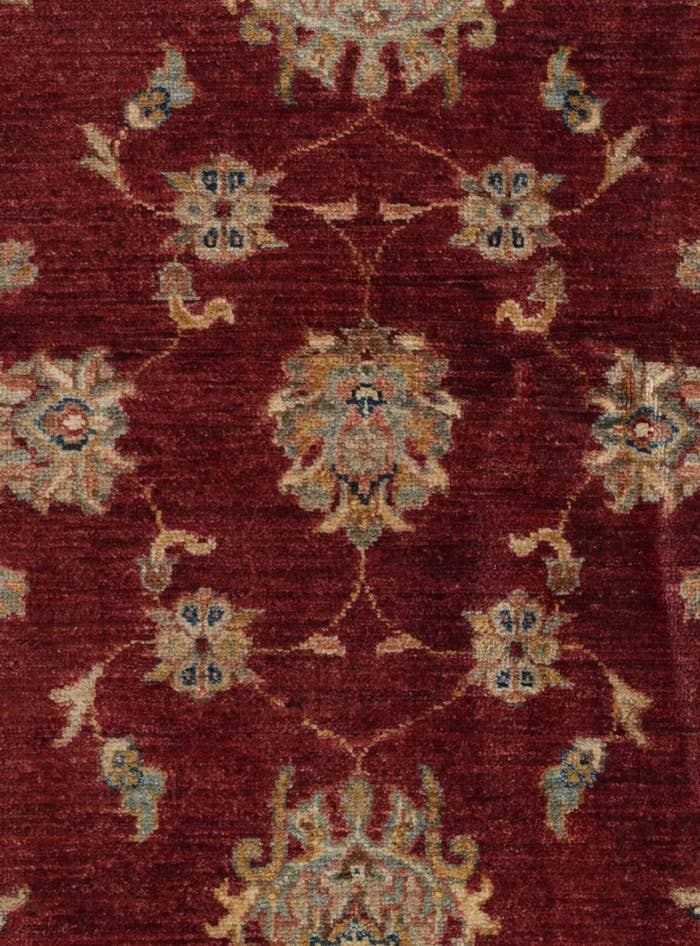 Detail image of 3' 3 x 4' 11 Hand Knotted Ziegler Rug