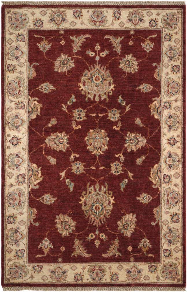 3' 3 x 4' 11 Hand Knotted Ziegler Rug