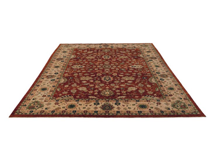 Detail image of 8' 11 x 11' 10 Hand Knotted Ziegler Rug