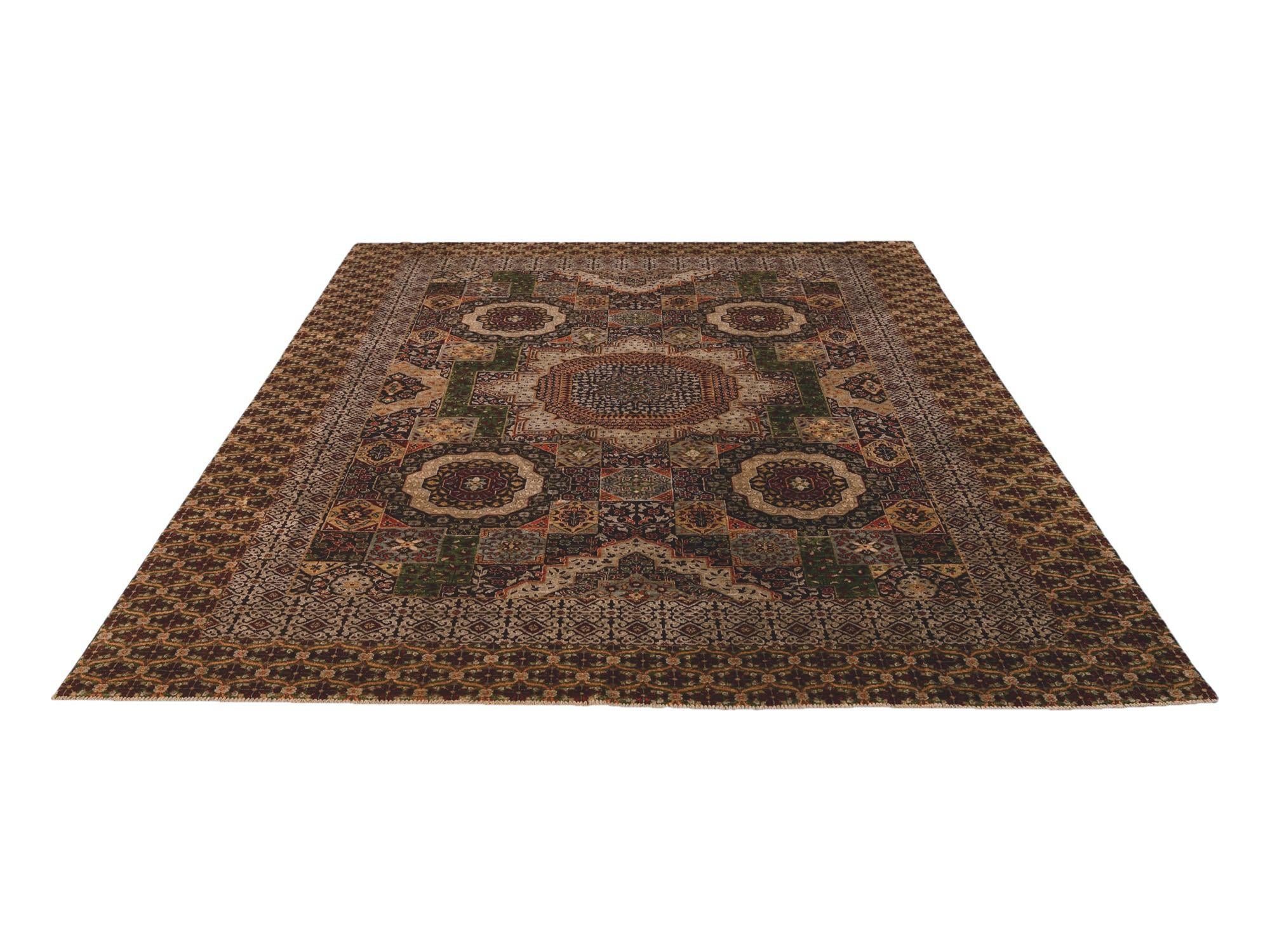 9' x 11' 11 Hand Knotted Ziegler Rug