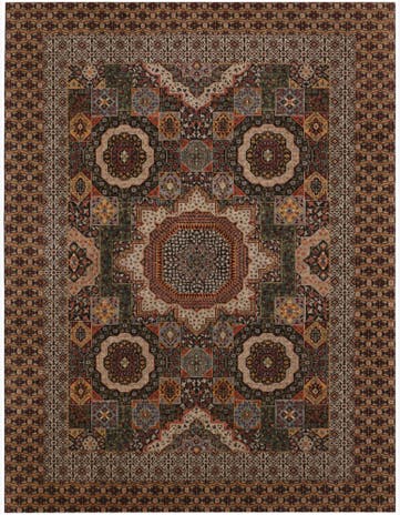 9' x 11' 11 Hand Knotted Ziegler Rug