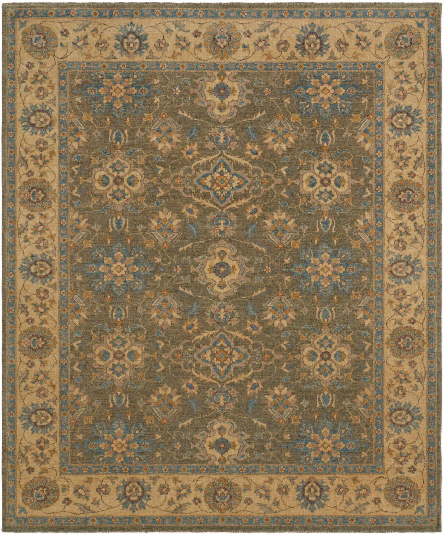 8' 2 x 9' 9 Hand Knotted Ziegler Rug