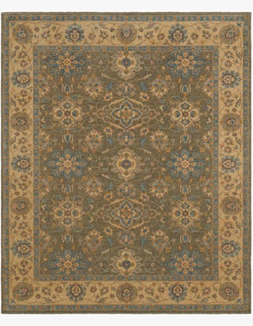 8' 2 x 9' 9 Hand Knotted Ziegler Rug