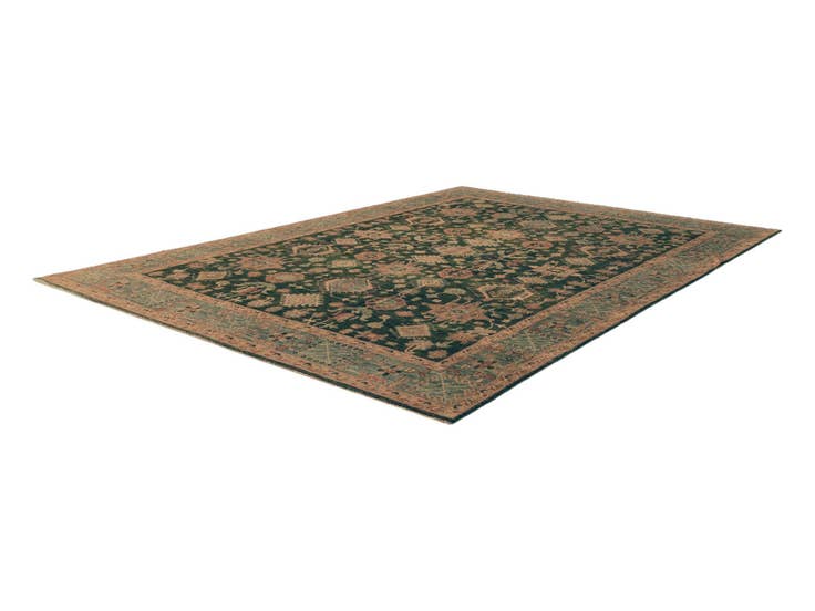 Detail image of 8' 10 x 12' 4 Hand Knotted Ziegler Rug