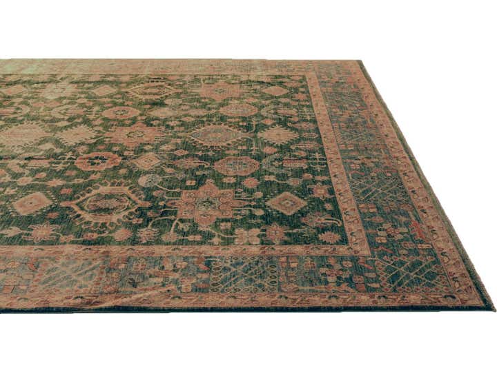 8' 10 x 12' 4 Hand Knotted Ziegler Rug