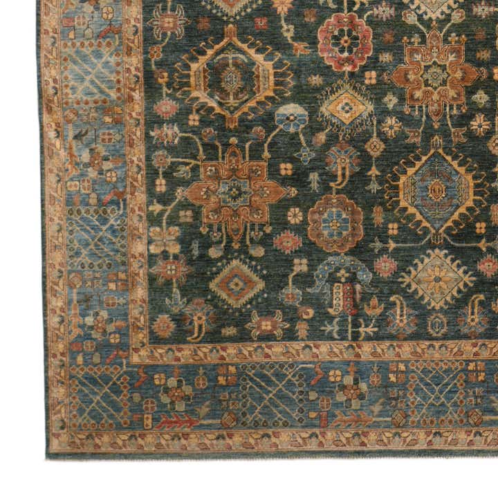 8' 10 x 12' 4 Hand Knotted Ziegler Rug