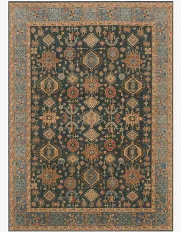 8' 10 x 12' 4 Hand Knotted Ziegler Rug