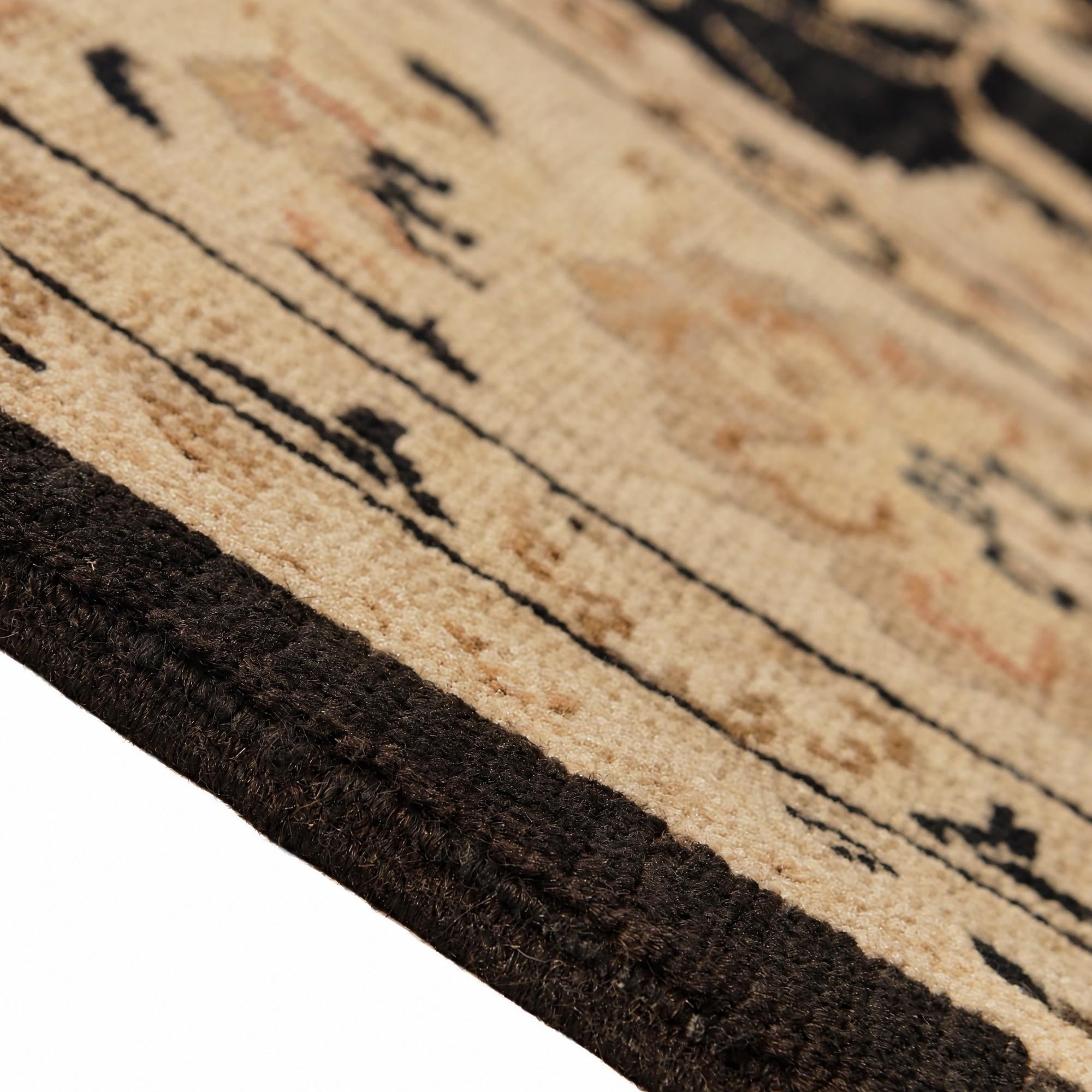 275cm x 355cm Hand Knotted Ziegler Rug