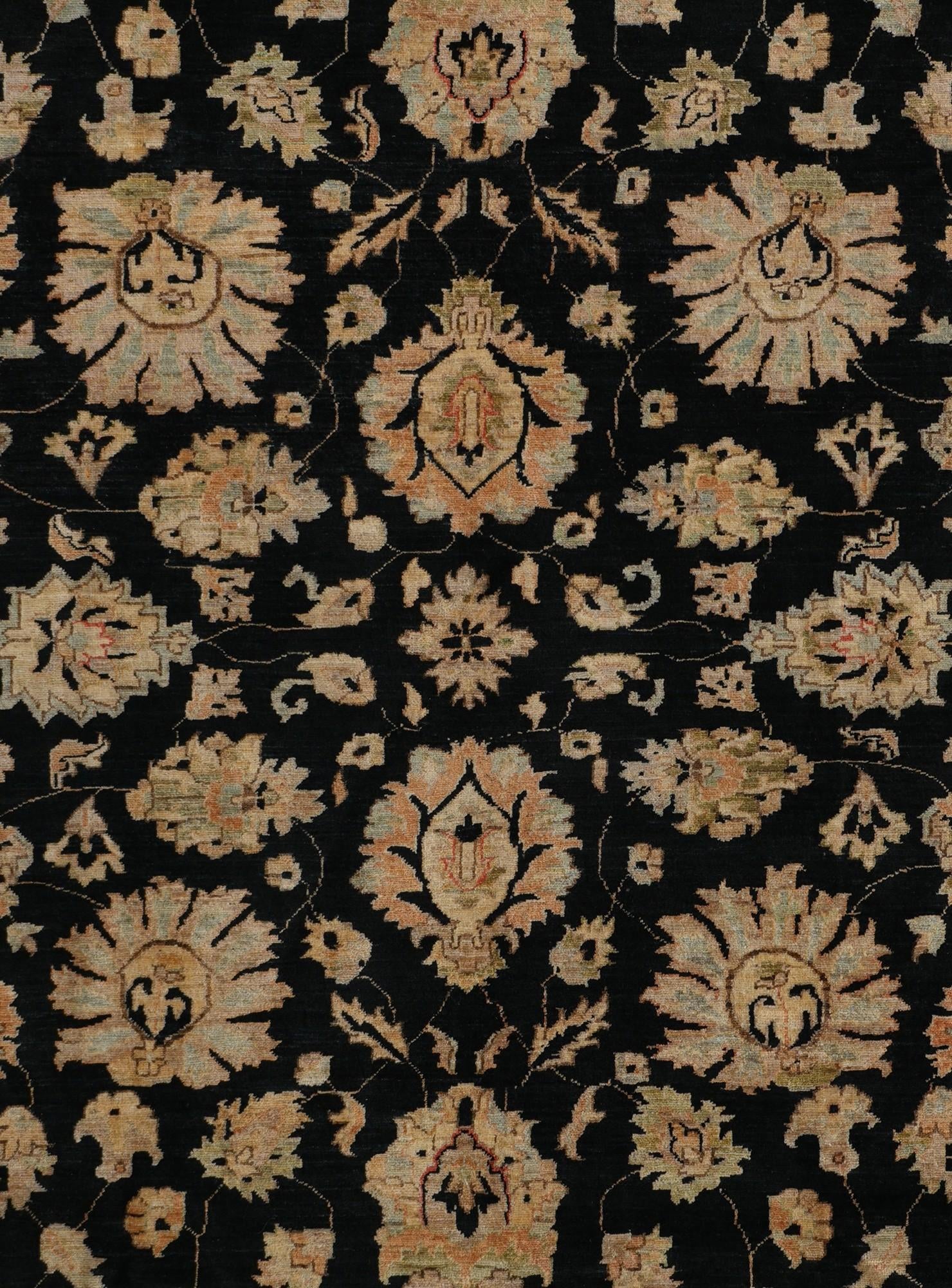 9' x 11' 8 Hand Knotted Ziegler Rug