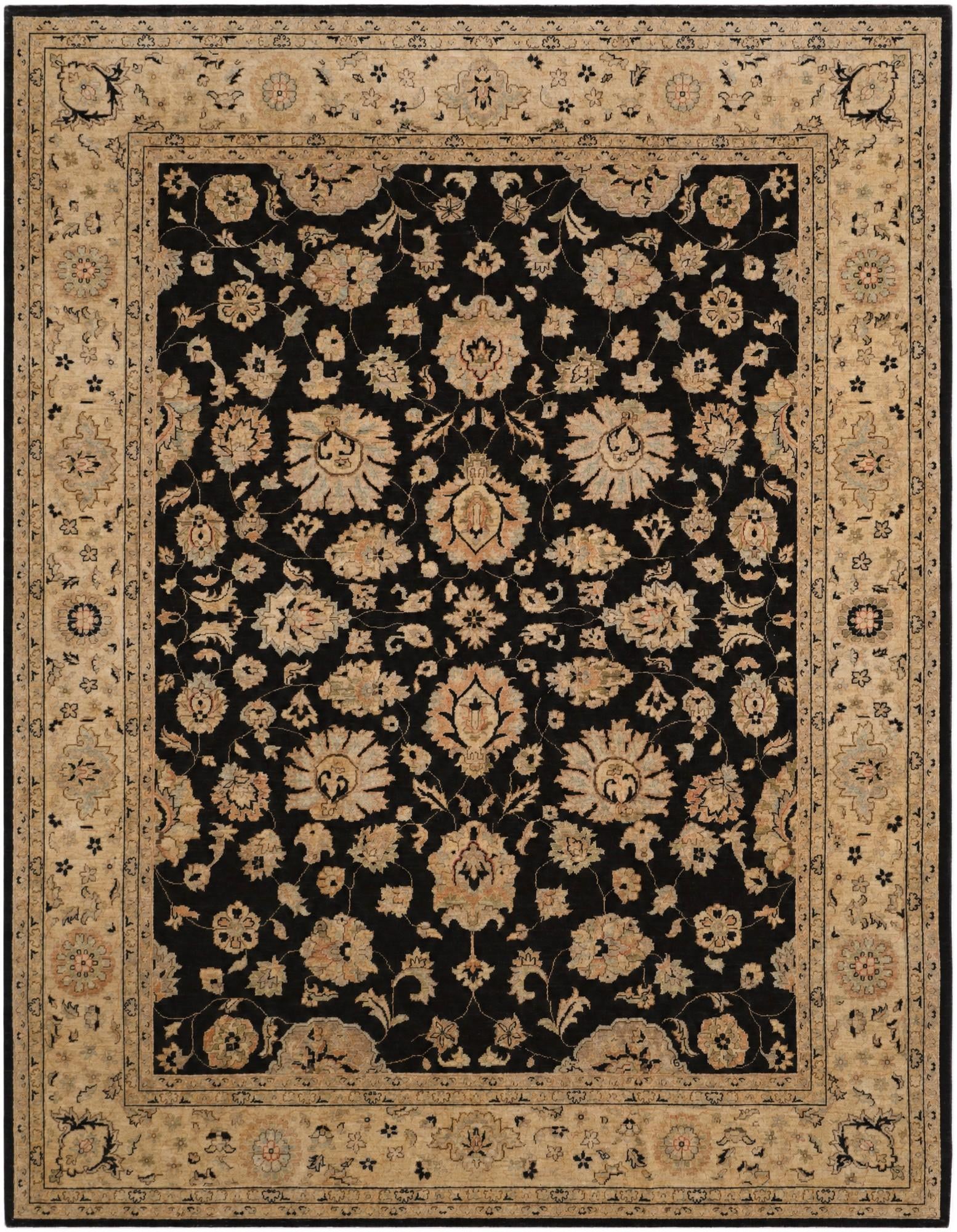 9' x 11' 8 Hand Knotted Ziegler Rug