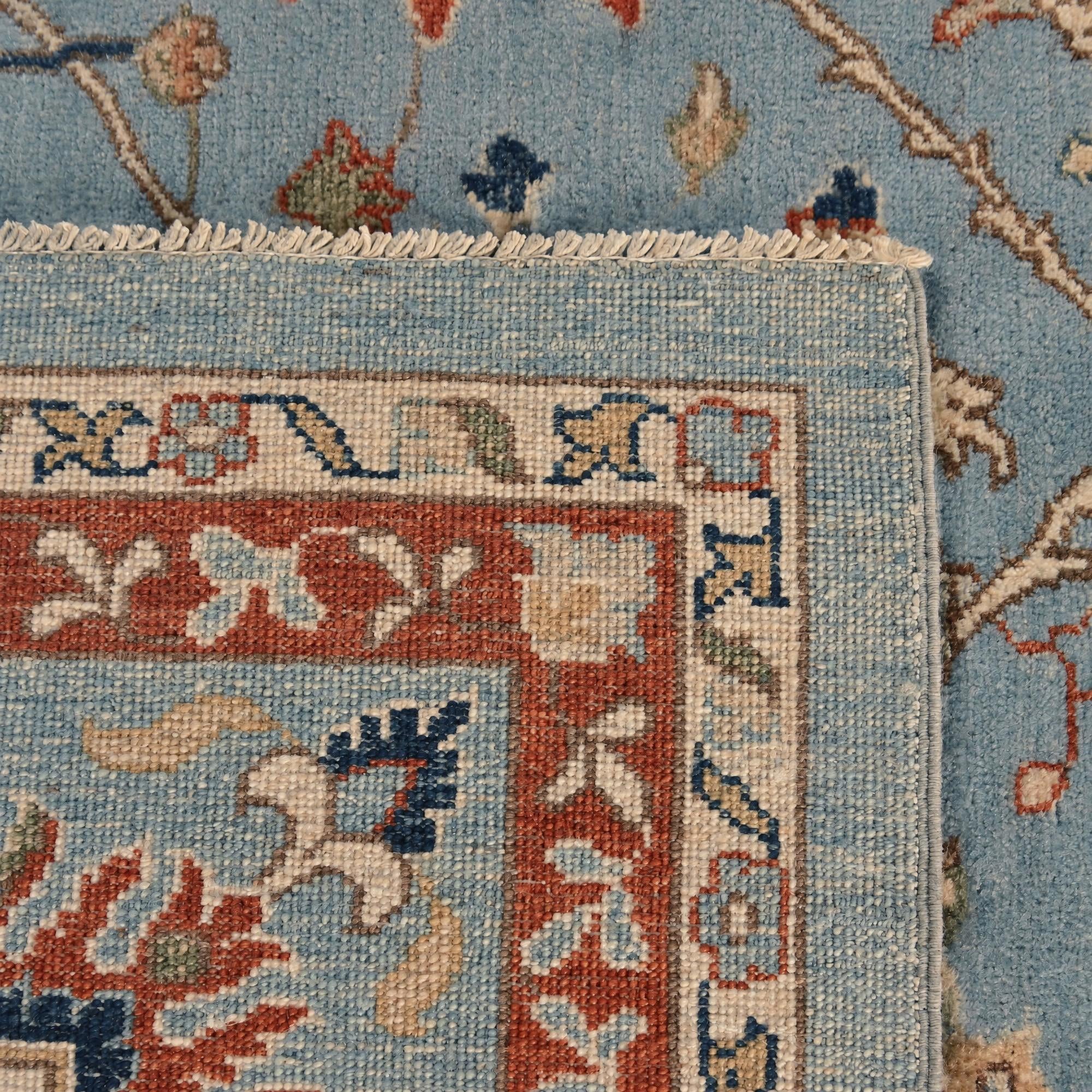 9' 9 x 13' 8 Hand Knotted Ziegler Rug