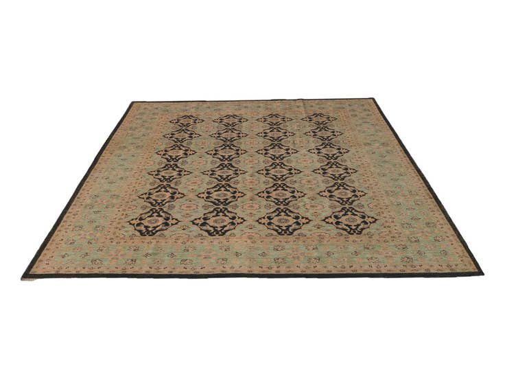 Detail image of 8' 2 x 9' 8 Hand Knotted Ziegler Rug