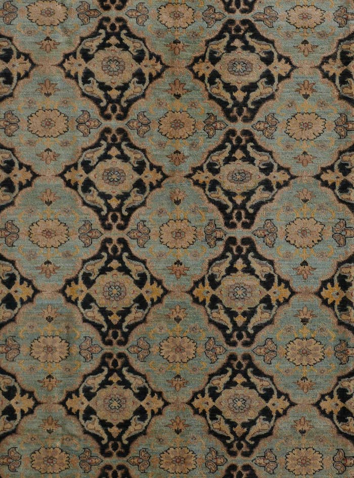 Detail image of 8' 2 x 9' 8 Hand Knotted Ziegler Rug