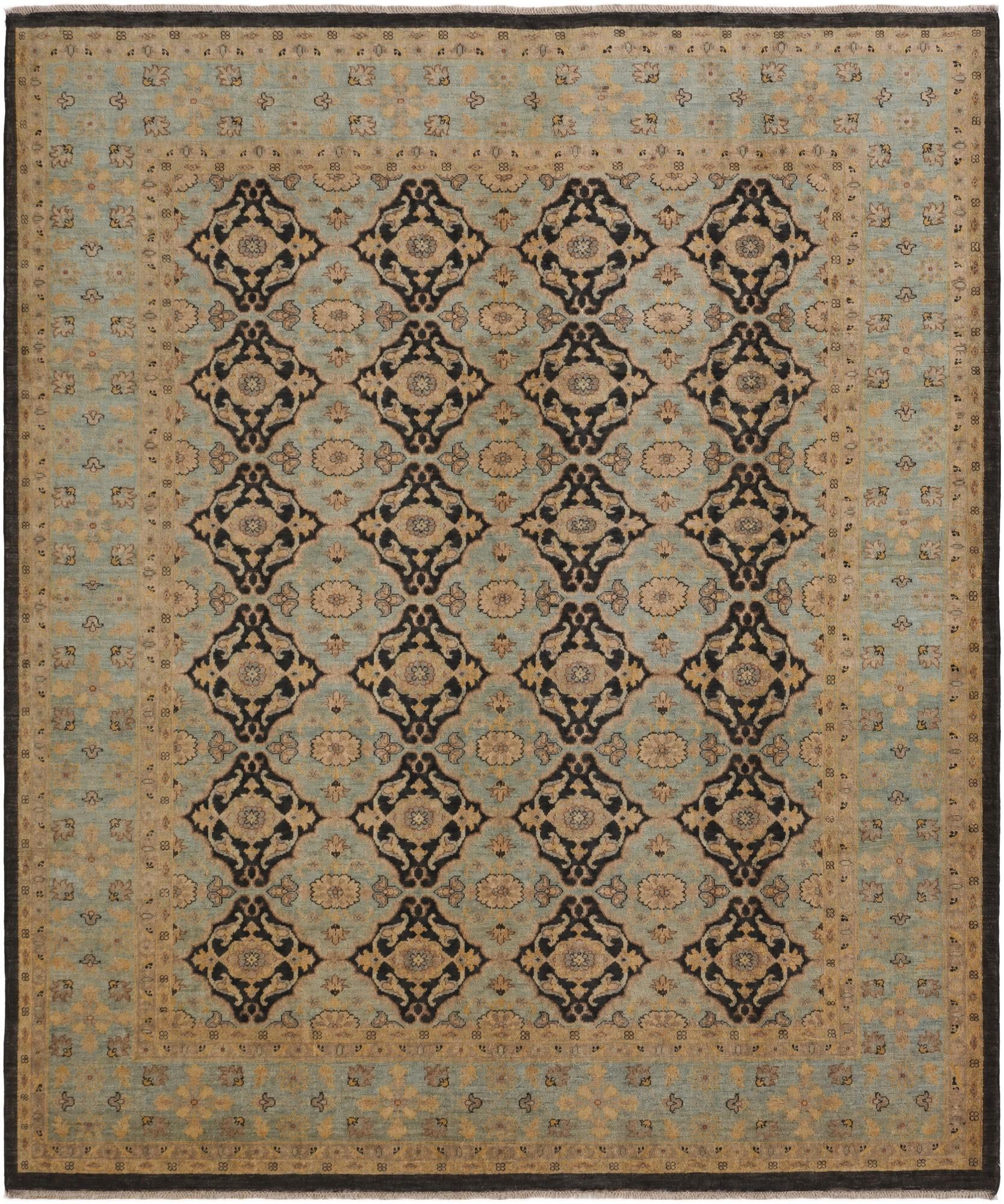 8' 2 x 9' 8 Hand Knotted Ziegler Rug