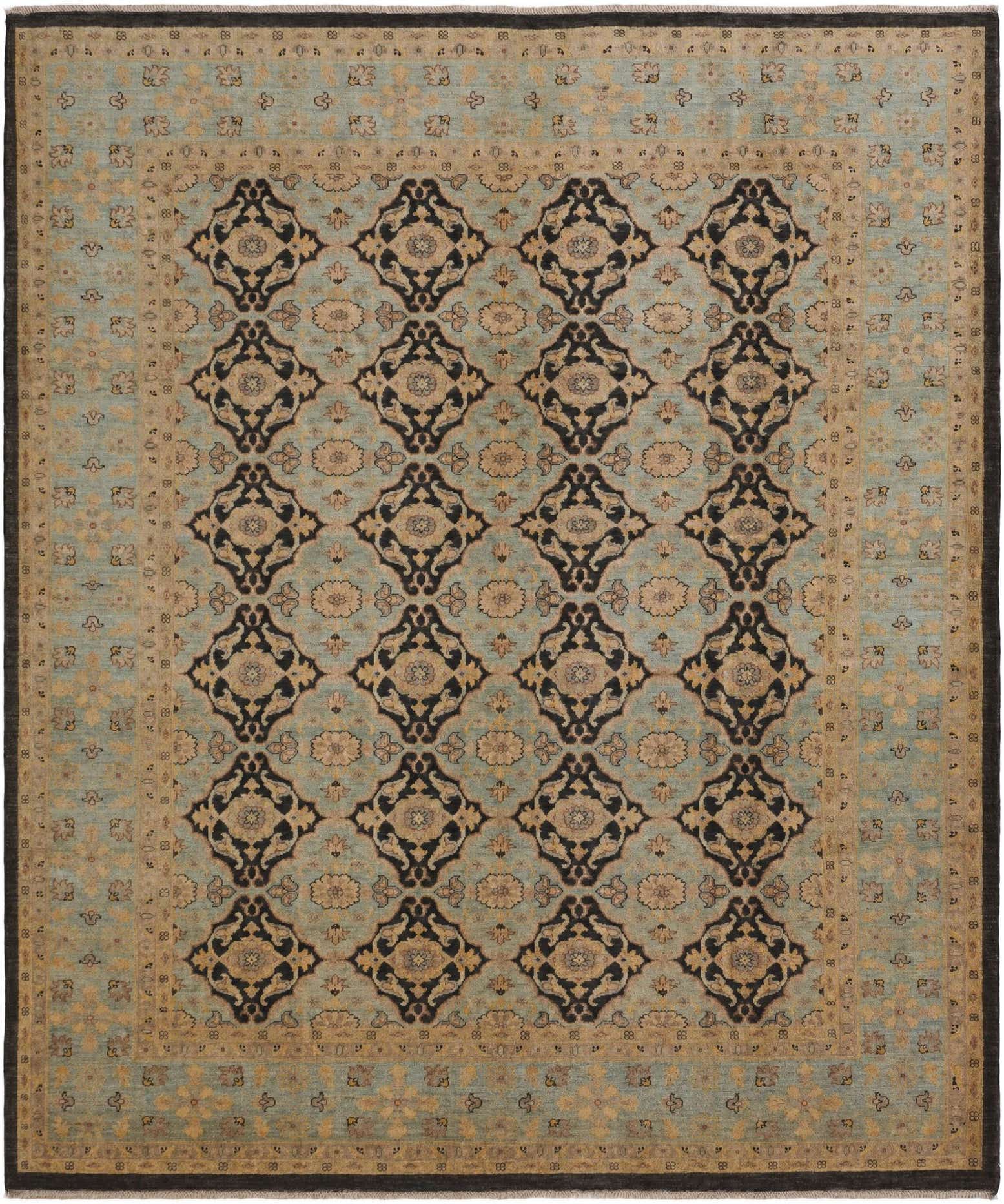 8' 2 x 9' 8 Hand Knotted Ziegler Rug