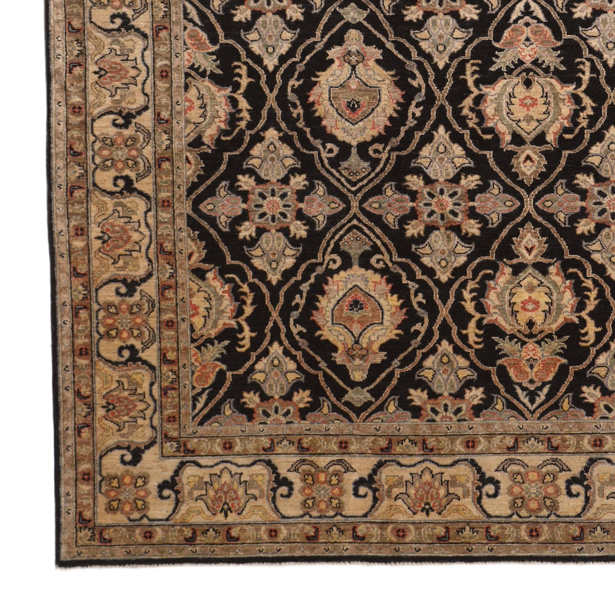 255cm x 295cm Hand Knotted Ziegler Rug