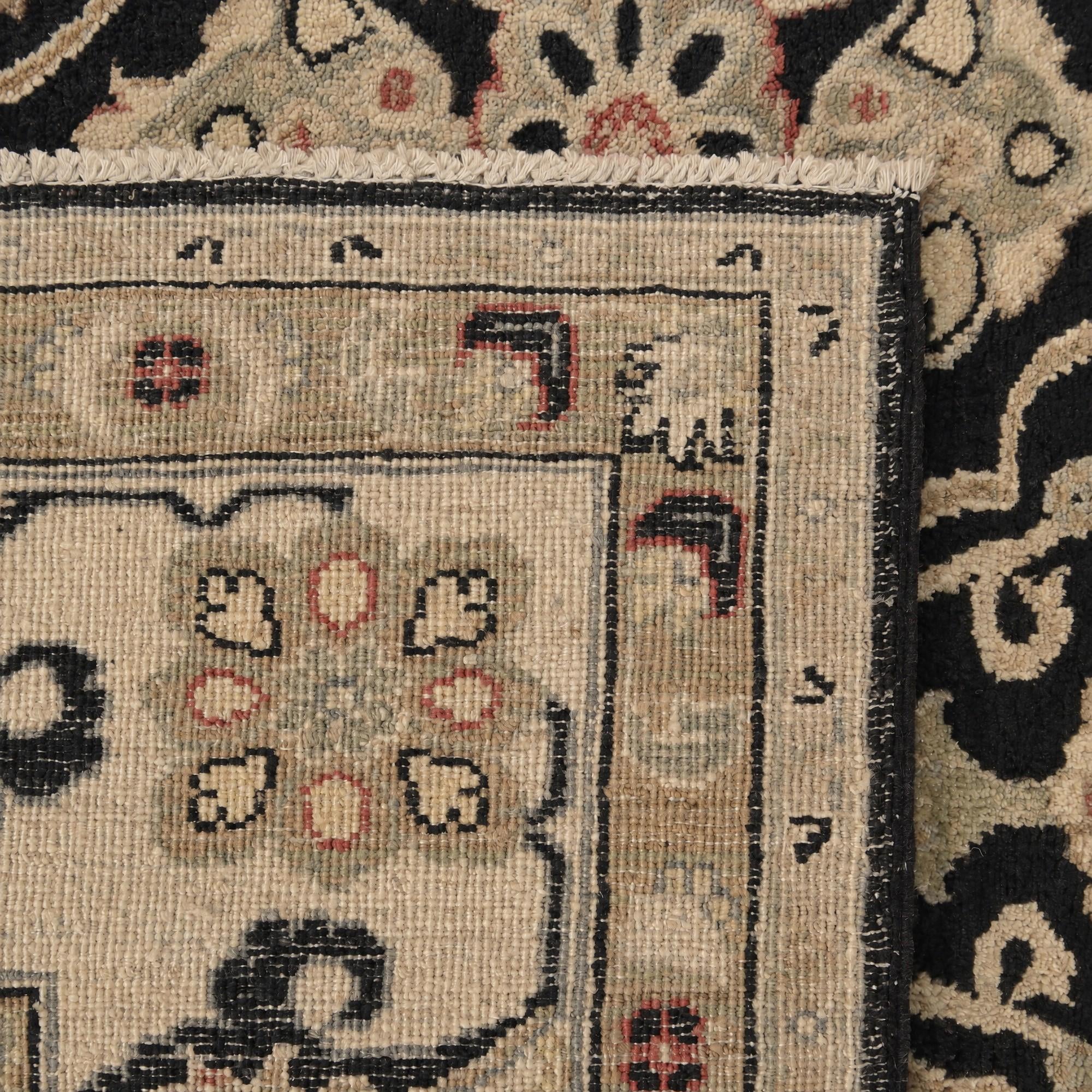 255cm x 295cm Hand Knotted Ziegler Rug